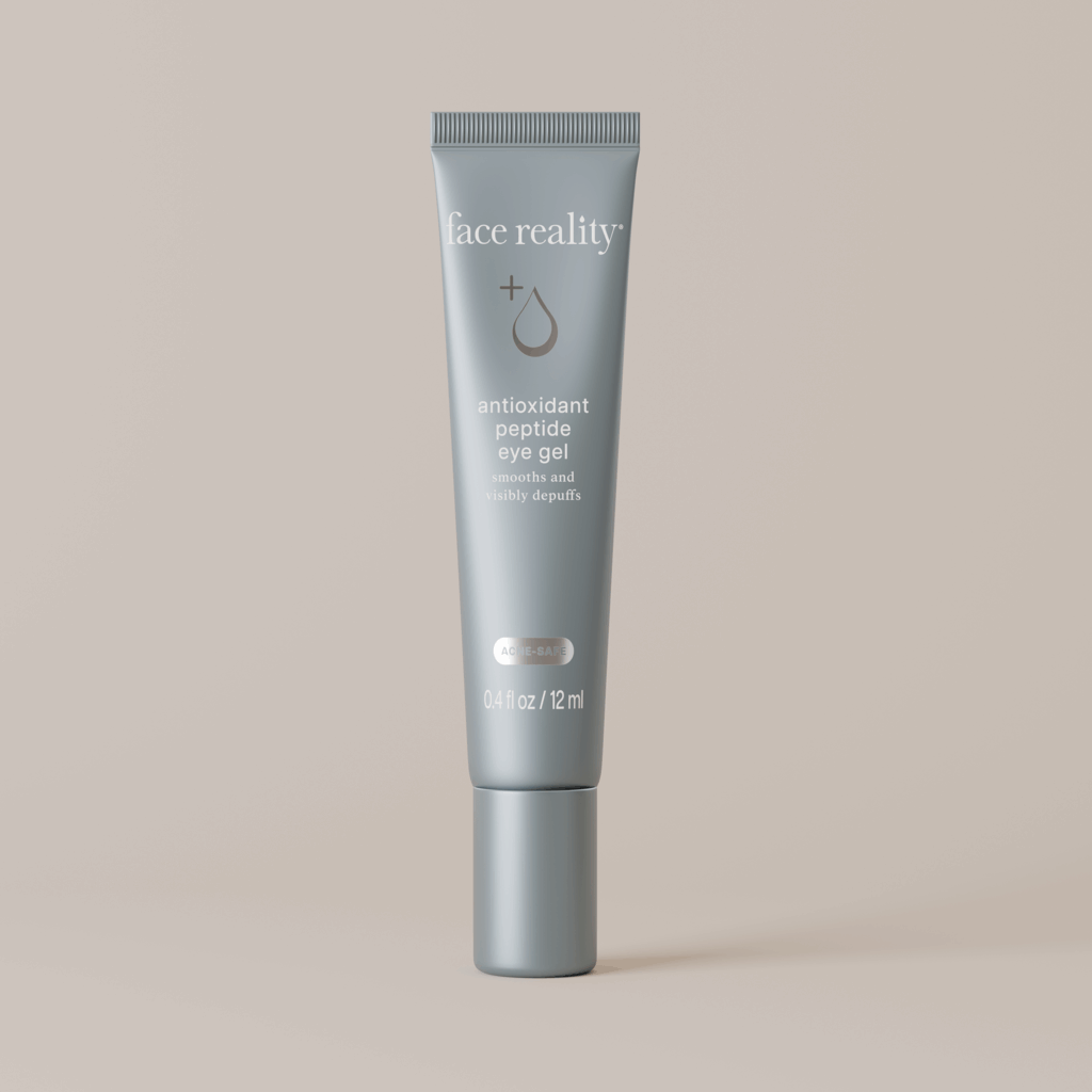 antioxidant peptide eye gel face reality skincare