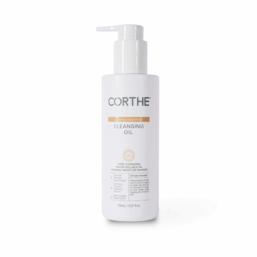 corthe dermo essential cleansing oil by kin aesthetics
