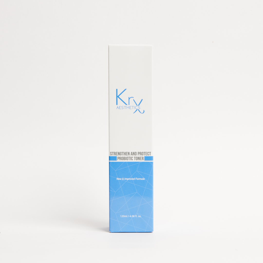 KRX Strengthening + Protect Probiotic Toner krx strengthen + protect probiotic face toner by kin aesthetics